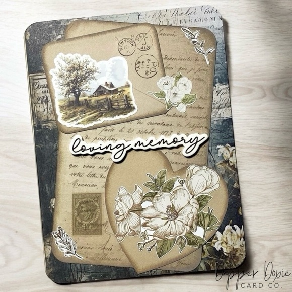 Dapper Doxie Card Co. Other - Handmade Sympathy Card